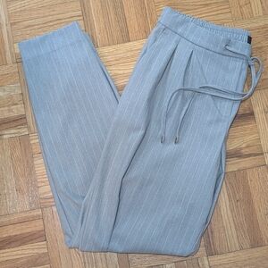 Dynamite Women's Gray Pinstripe Pants